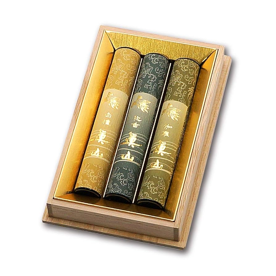 Amazon｜真山 （しんざん） 3種ミックス（白檀・沈香・伽羅）3把